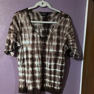 Tryst Earthy Tie-Dye Top